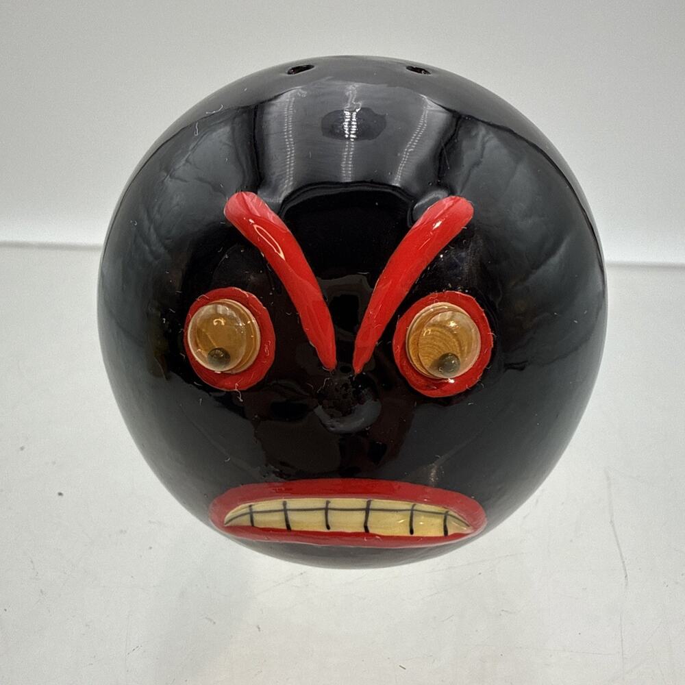 VandoRama Lanes Bowling Lanes Angry Pepper Shaker With Googly Eyes